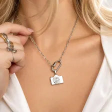 Gold Camera Charm, CZ Photography Pendant, Stainless Steel Jewelry Supply, Photographer Gift