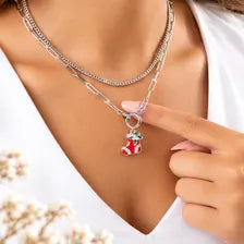 Stainless Steel Christmas Charm Bundle, Gold or Silver Holiday Jewelry Making Supplies