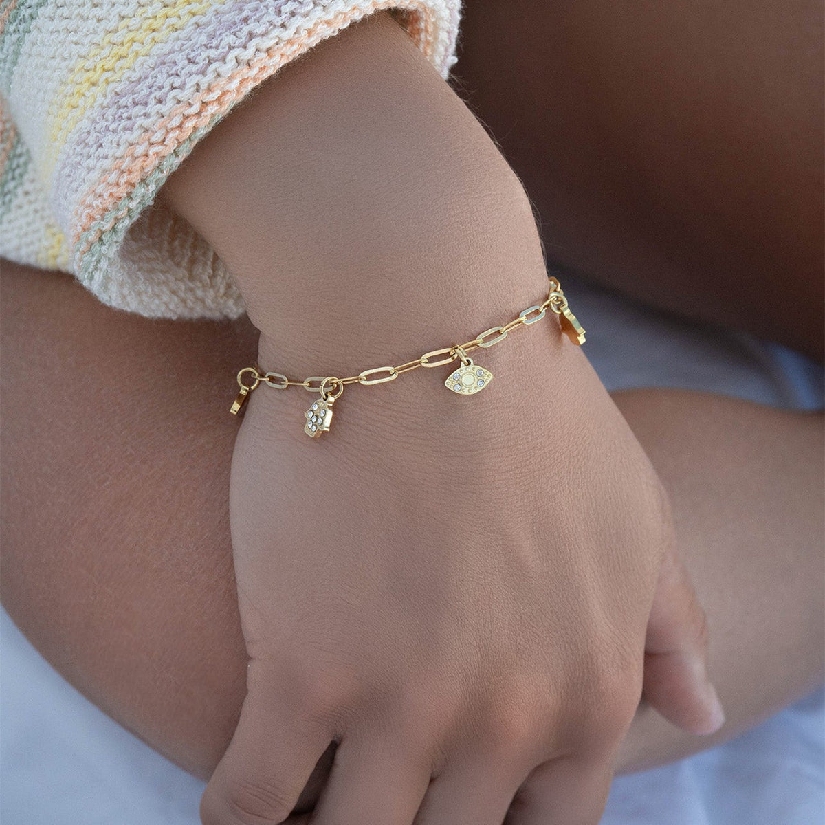 Hamsa Evil Eye Bracelet – product image 3