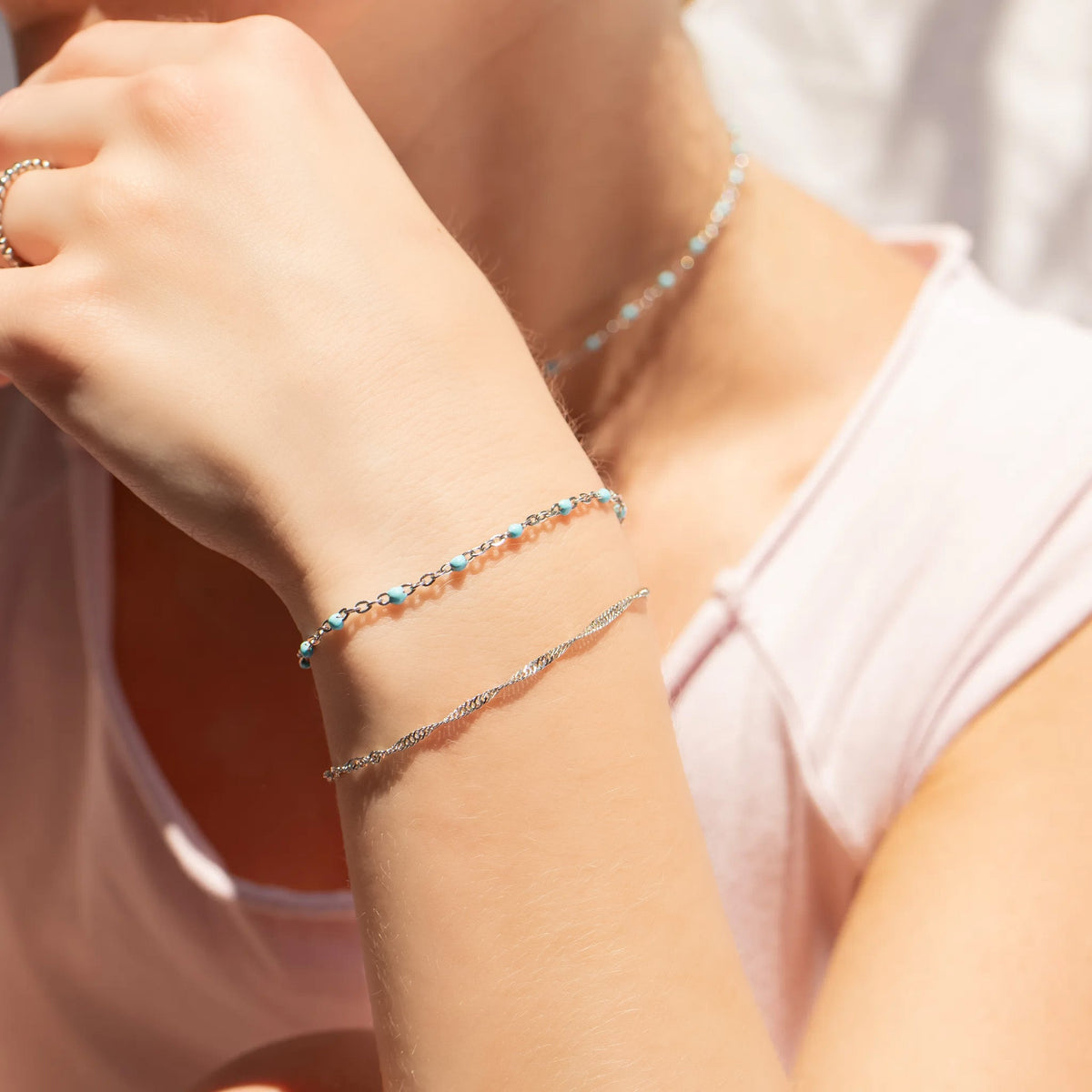 Turquoise Confetti Bracelet – product image 3