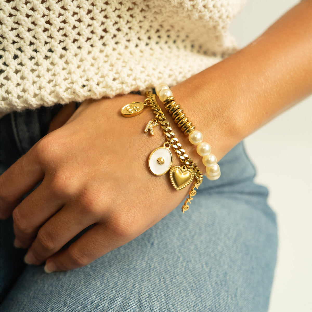 Glass Pearl Bracelet – product image 4
