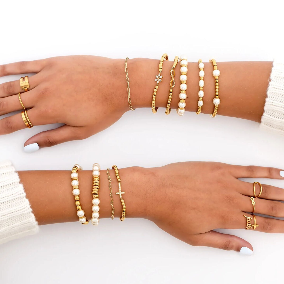 Kiska Glass Pearl Bracelet – product image 6
