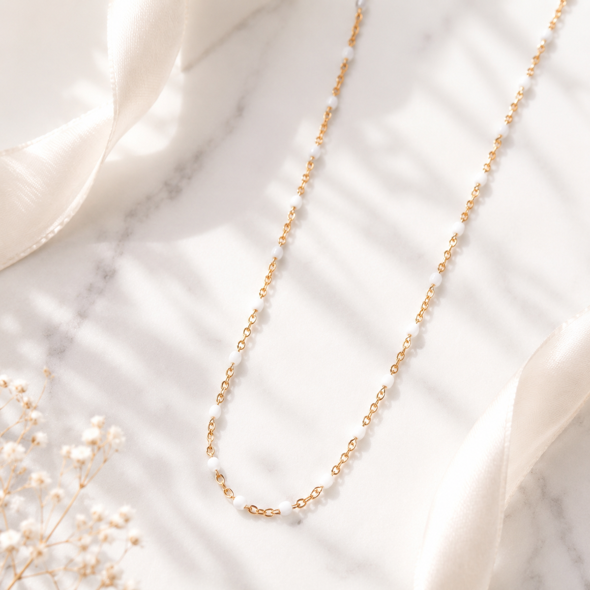 Confetti Enamel Necklace – product image 1