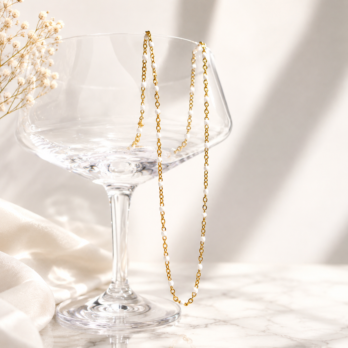 Confetti Enamel Necklace – product image 2
