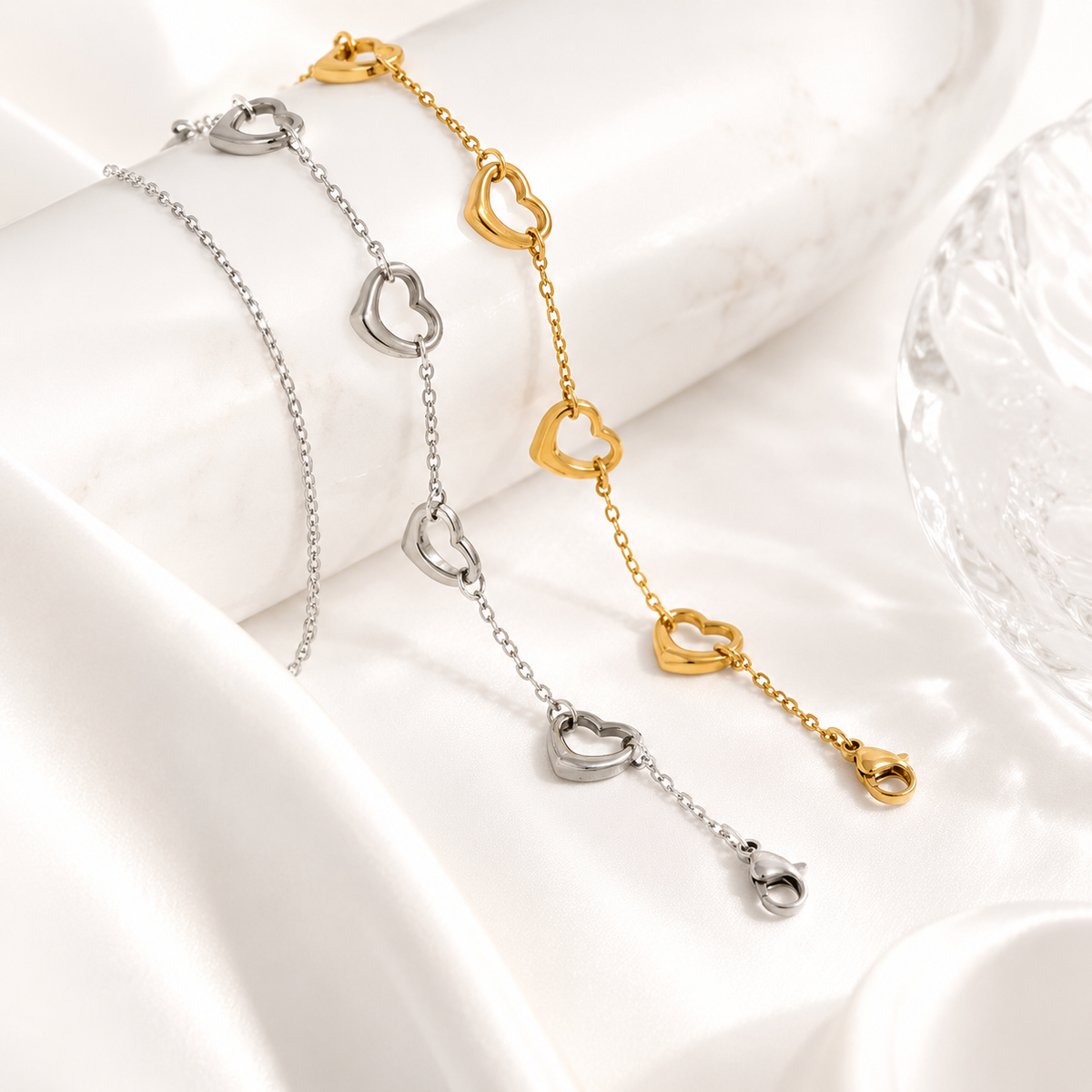 Heart Station Bracelet – product image 2