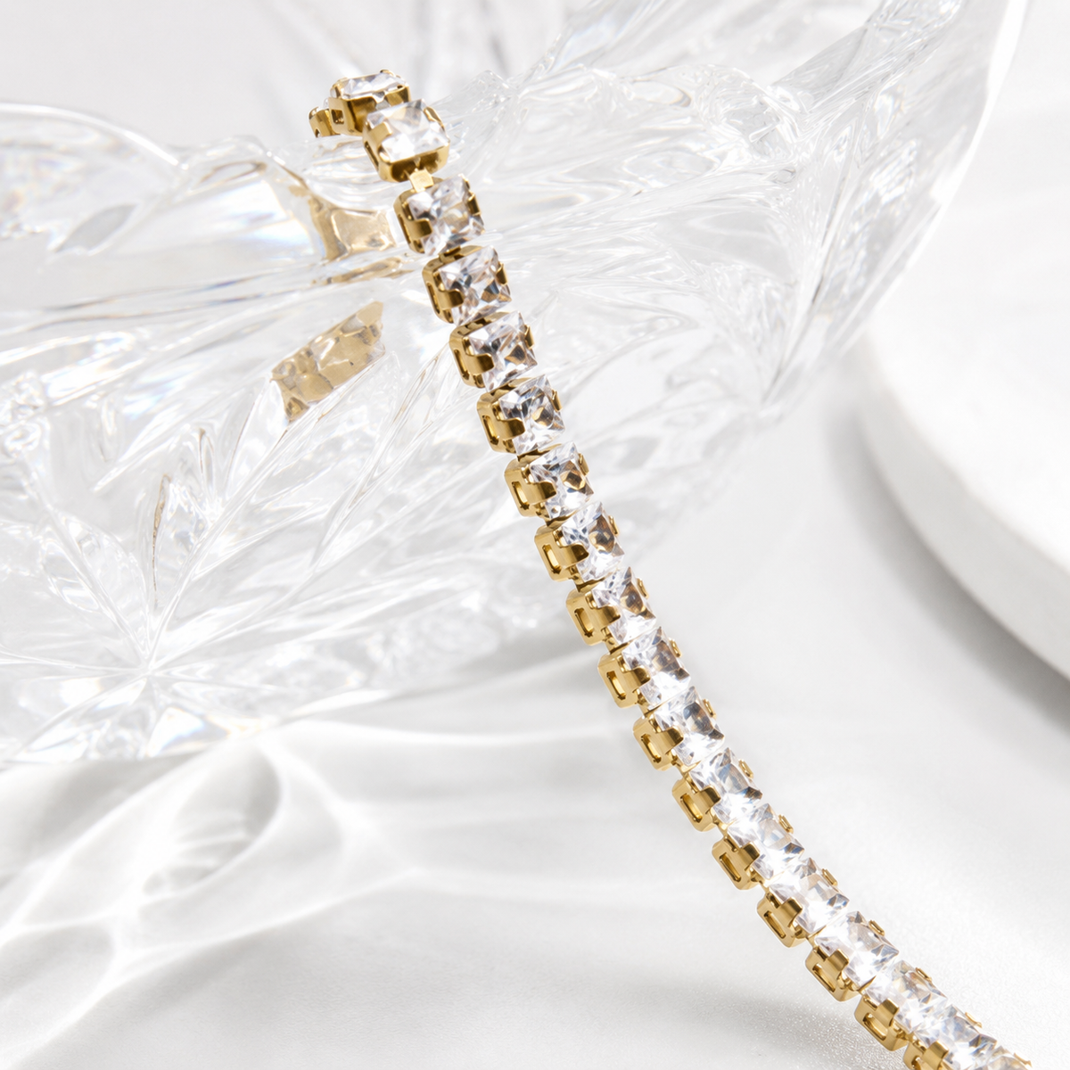 Emerald Cut Tennis Bracelet – product image 3