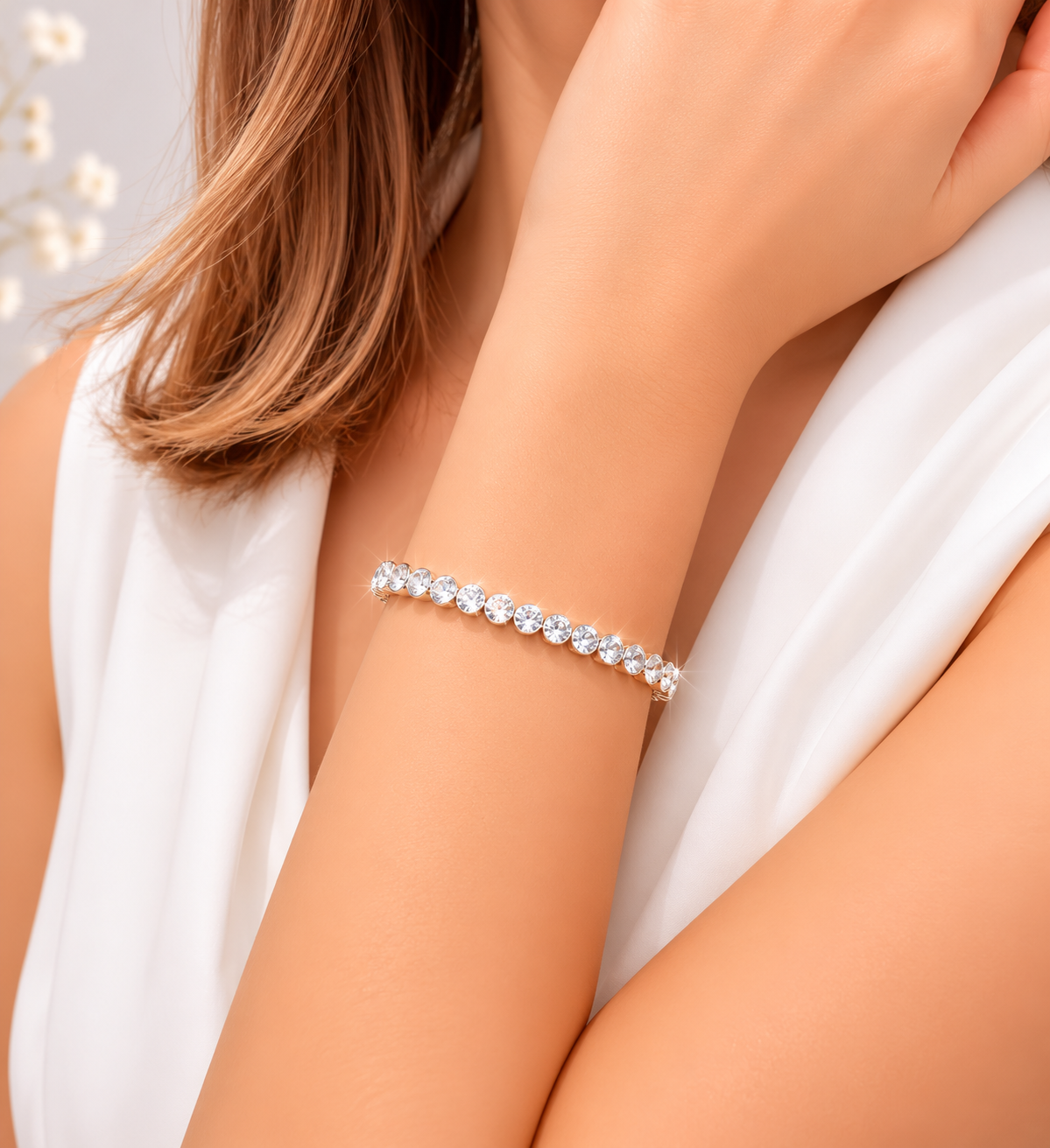 CZ Tennis Bracelet – product image 4