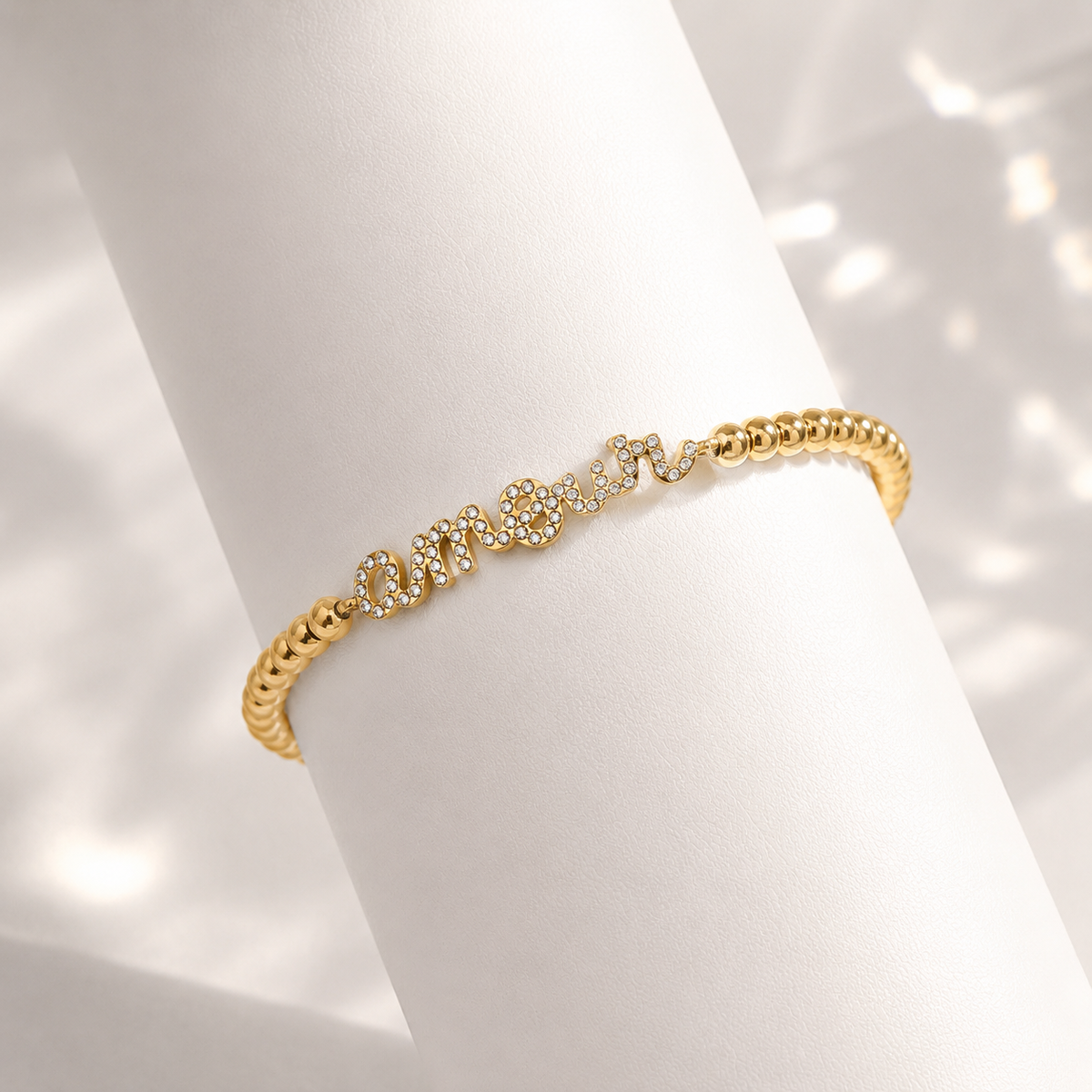 Amour Beaded Stretch Bracelet – product image 4