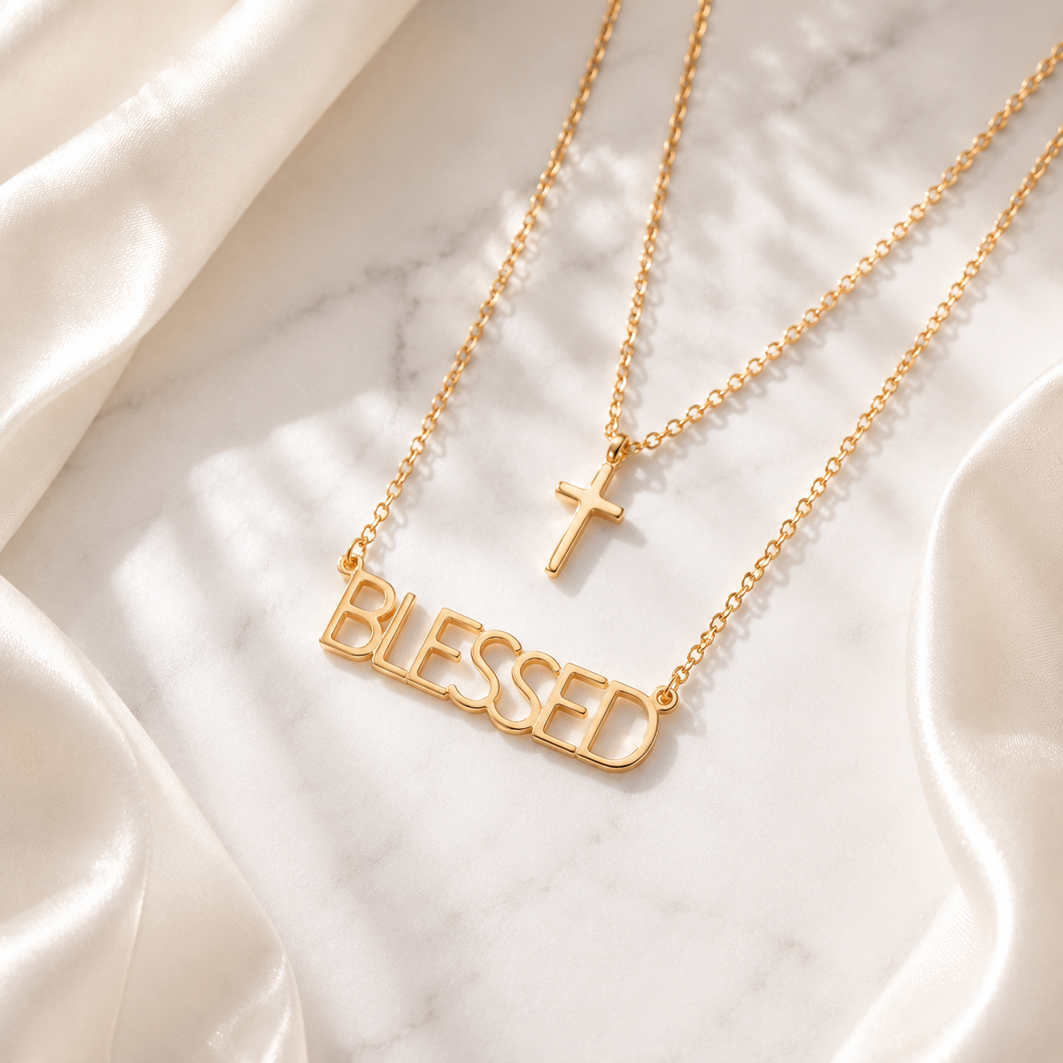 Cross Pendant Necklace – product image 1