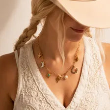 18K Gold White Cowboy Boot Charm, Western Cowgirl Pendant, Necklace Bracelet Jewelry Making Supply